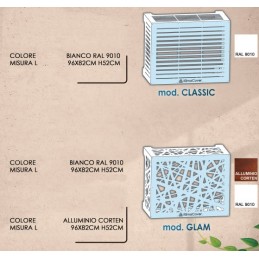 KlimaKover Copri Climatizzatore da DESIGN in alluminio per unità esterna 