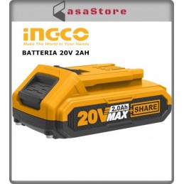 INGCO BATTERIA LITIO 20V 2AH